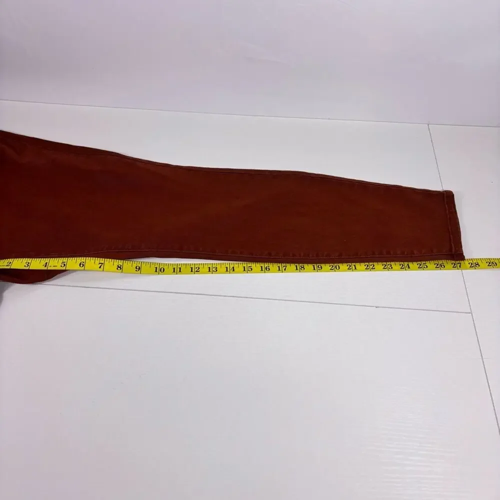 NWT Lane Bryant Signature Fit MidRise Super Stretch Jeans Warm Rust Size 16 1008